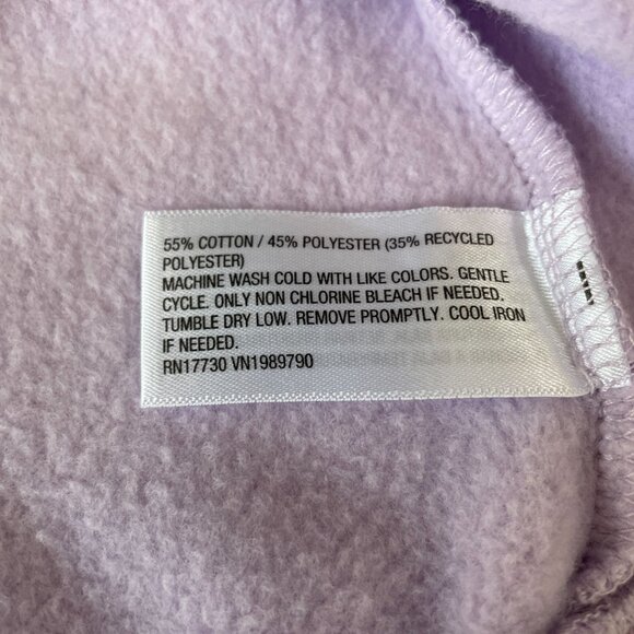 Whimsical Santa Lavender Hoodie XL Coquette Soft Girl Fairy Grunge Wintercore - Picture 10 of 10